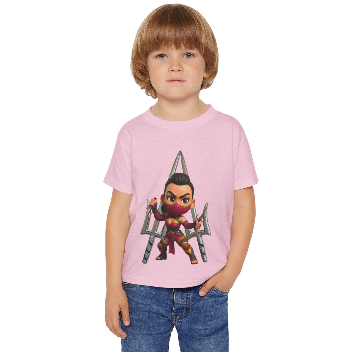 Heavy Cotton™ Toddler T-shirt Mileena "MK"
