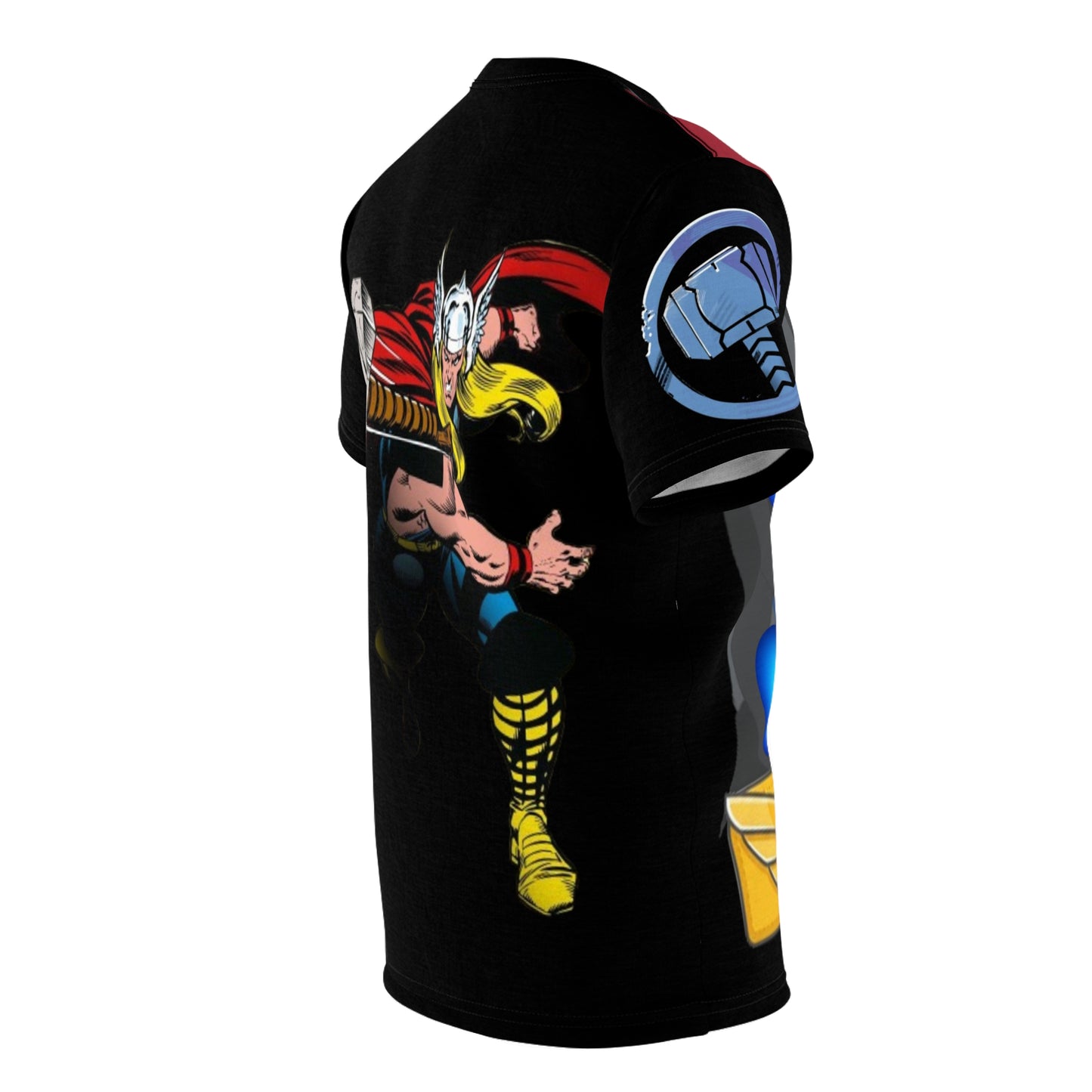 Camiseta unisex cortada y cosida (estampado completo) "Thor"