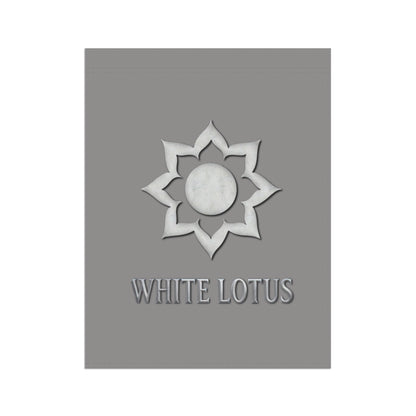 Garden & House Banner "White Lotus" MK