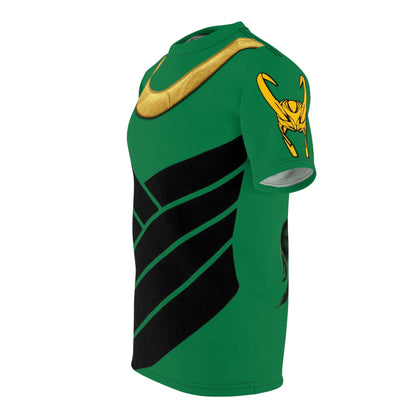 Unisex Cut & Sew Tee (AOP) "Loki"