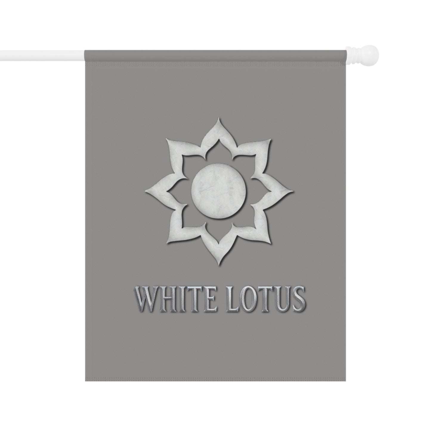 Garden & House Banner "White Lotus" MK
