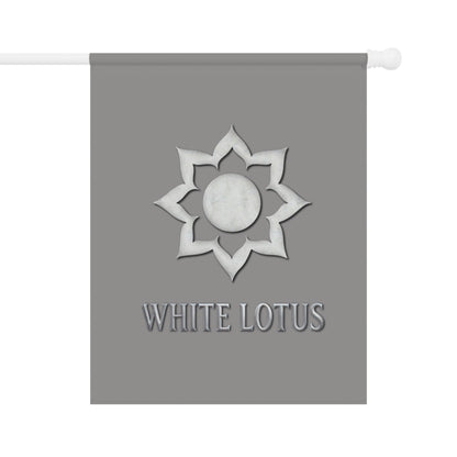 Garden & House Banner "White Lotus" MK