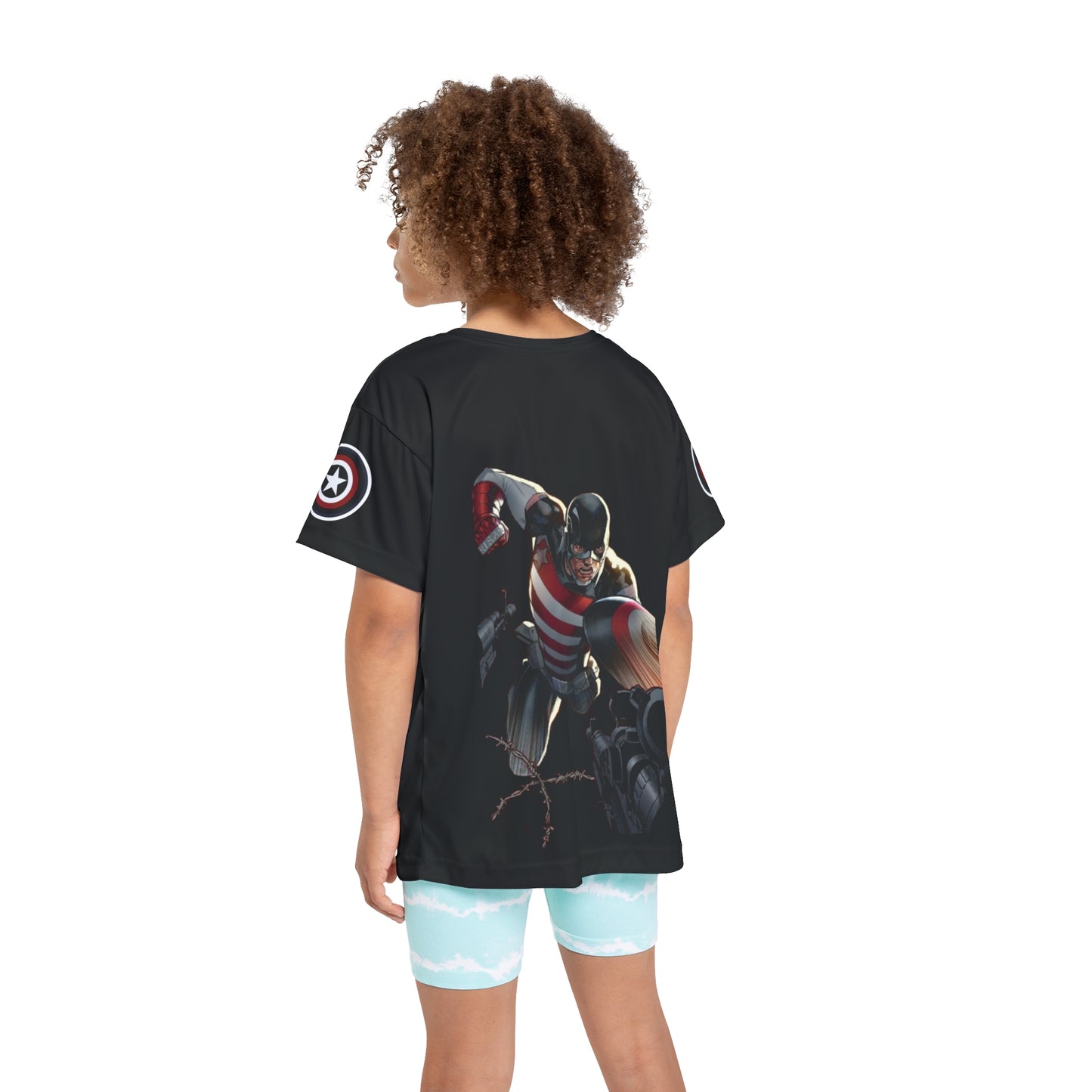 Kids Sports Jersey (AOP) "U.S Agent"