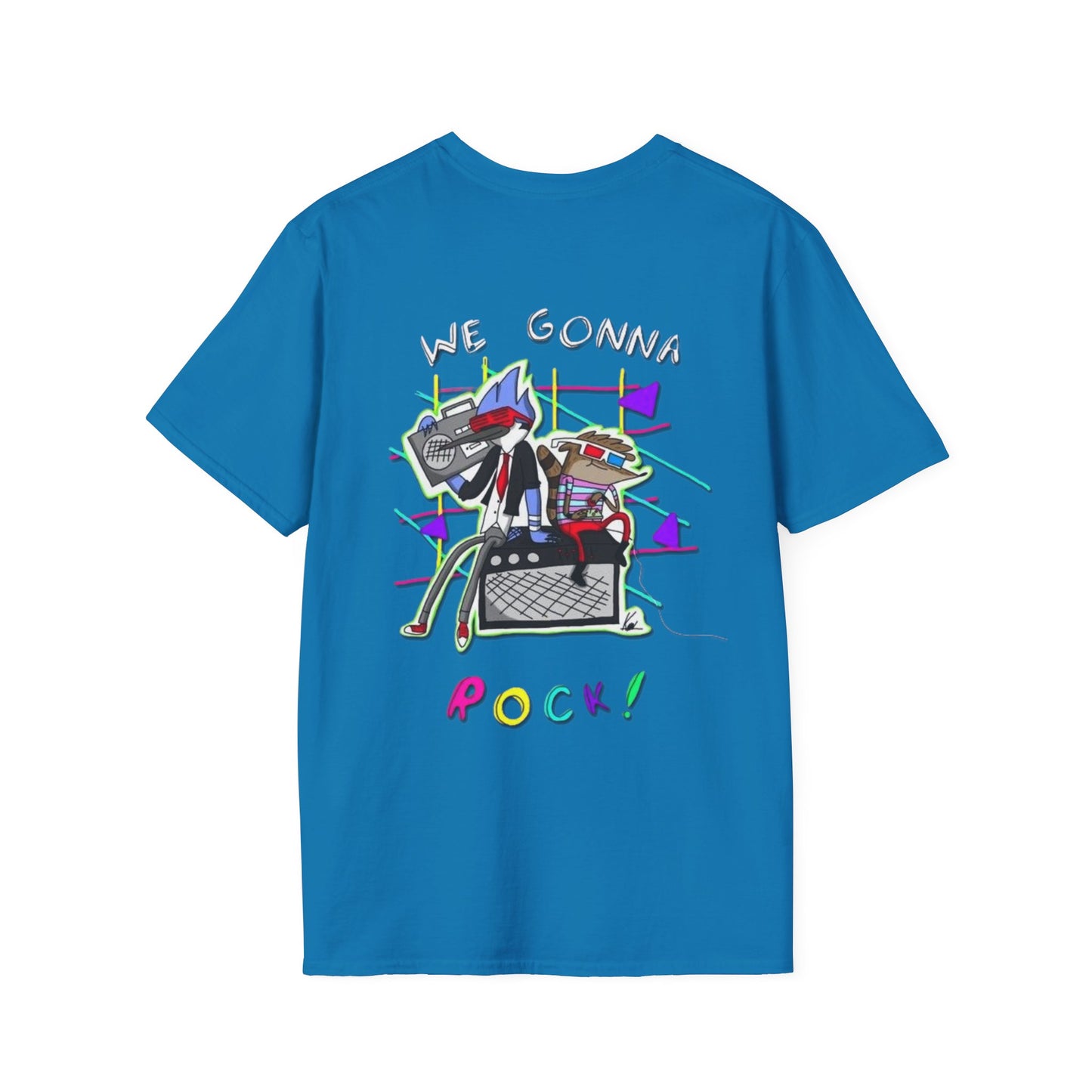 Unisex Softstyle T-Shirt Mordecai and the Rigbys "Regular Show"