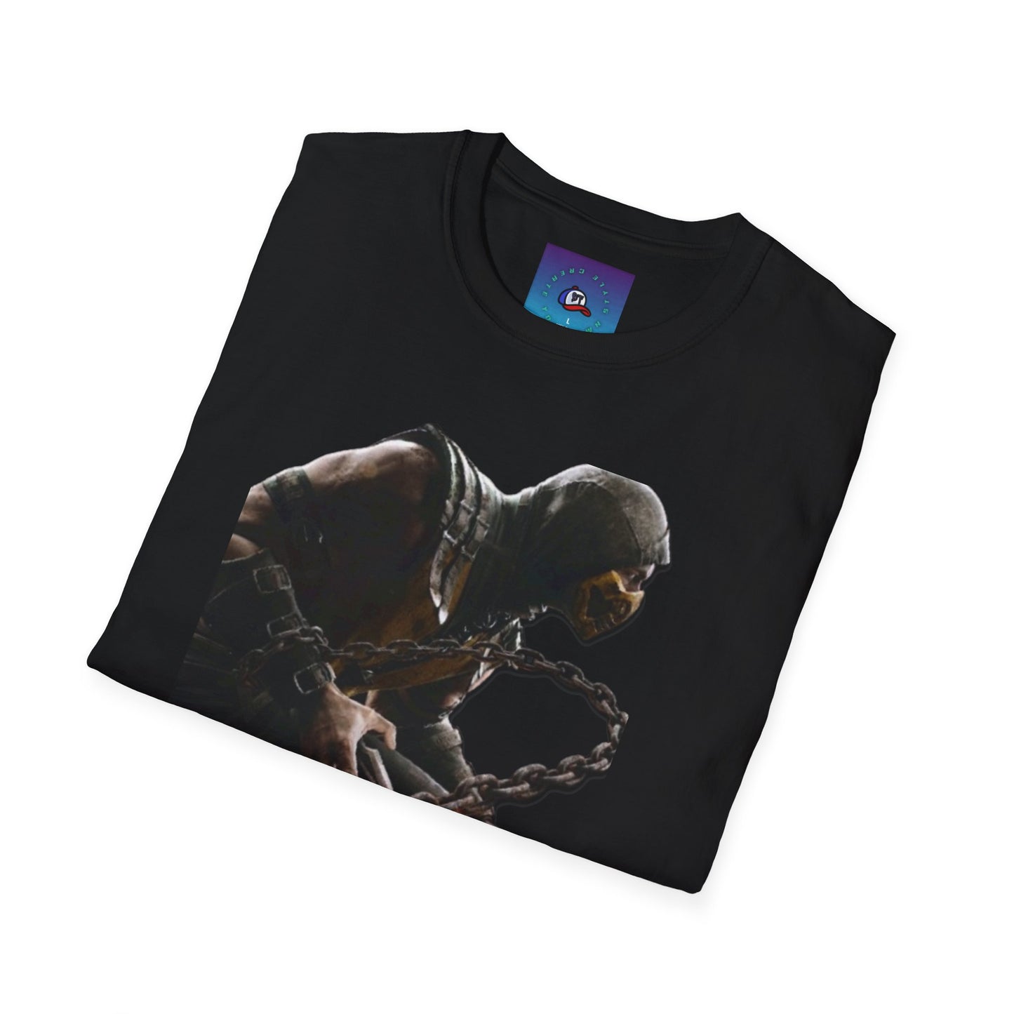 Unisex Softstyle T-Shirt "Get Over Here" Mortal Kombat