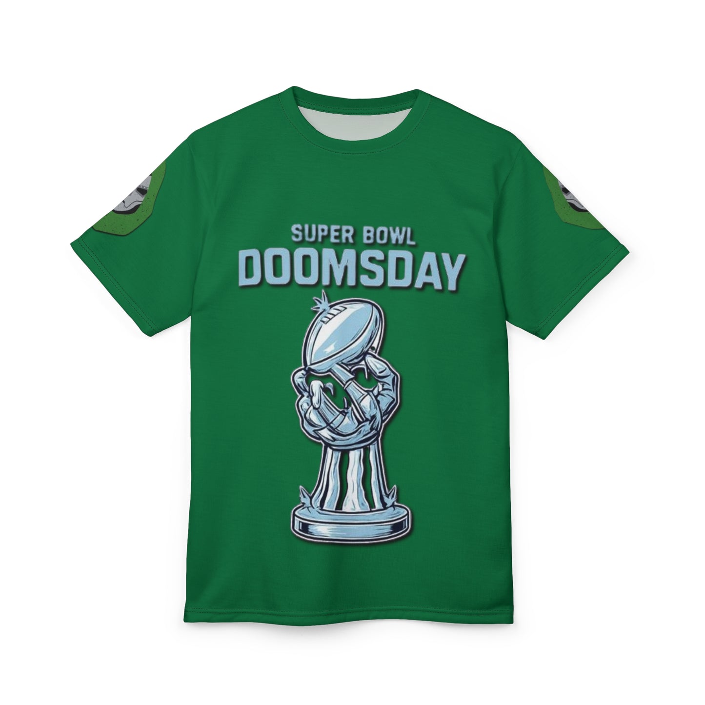 Unisex Cut & Sew Tee (AOP) "SuperBowl Doomsday"