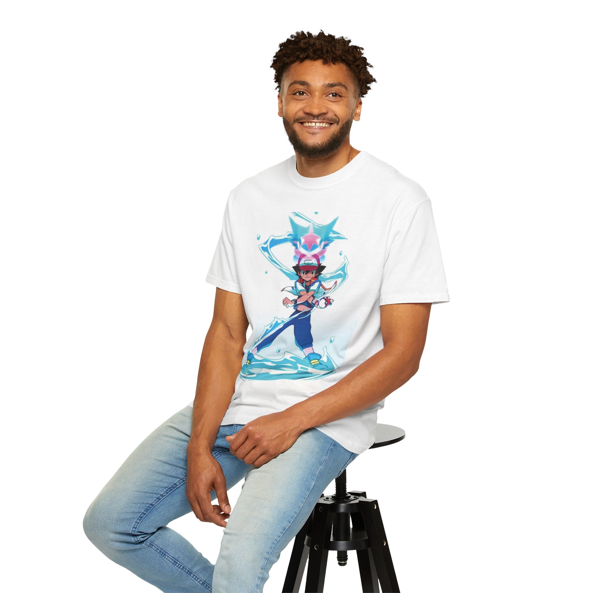 Unisex Garment-Dyed T-shirt Pokemon - DETERMINATE