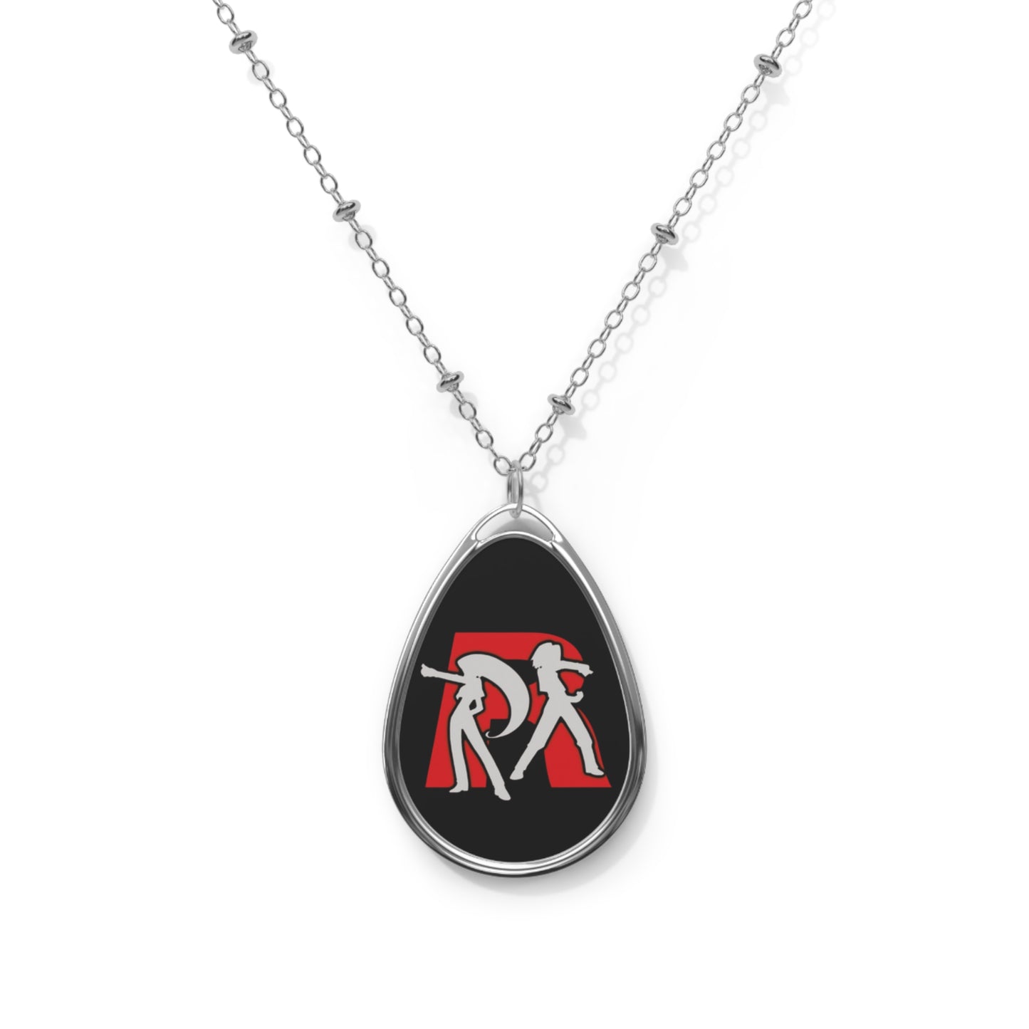Oval Necklace Team Rocket