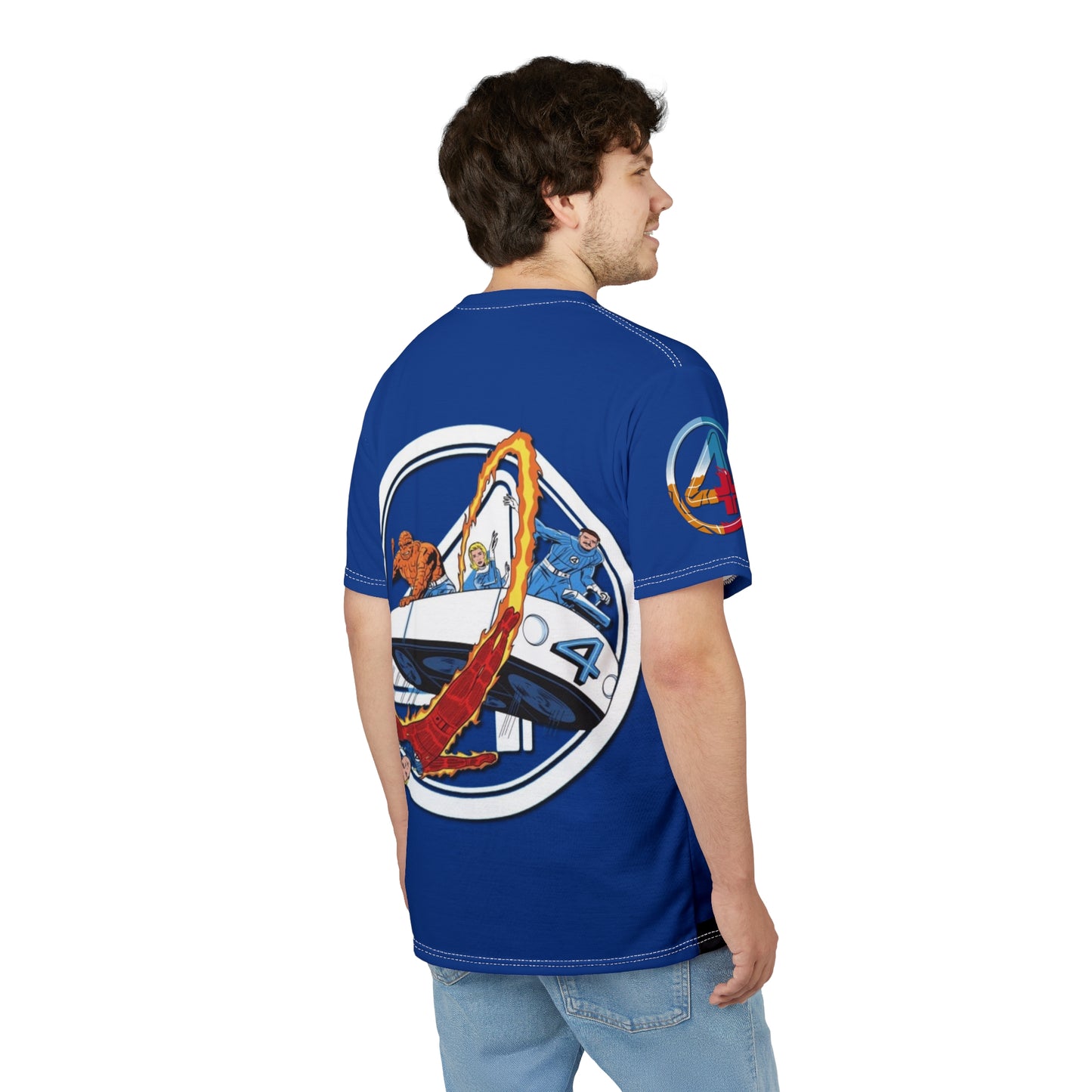 Unisex Cut & Sew Tee (AOP) "Fantastic Four"
