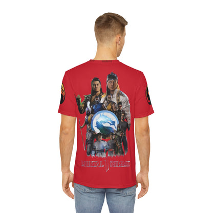 Polyester Tee Black Dragon (Mortal Kombat)
