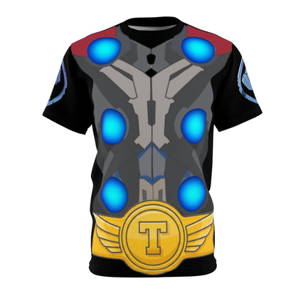 Camiseta unisex cortada y cosida (estampado completo) "Thor"