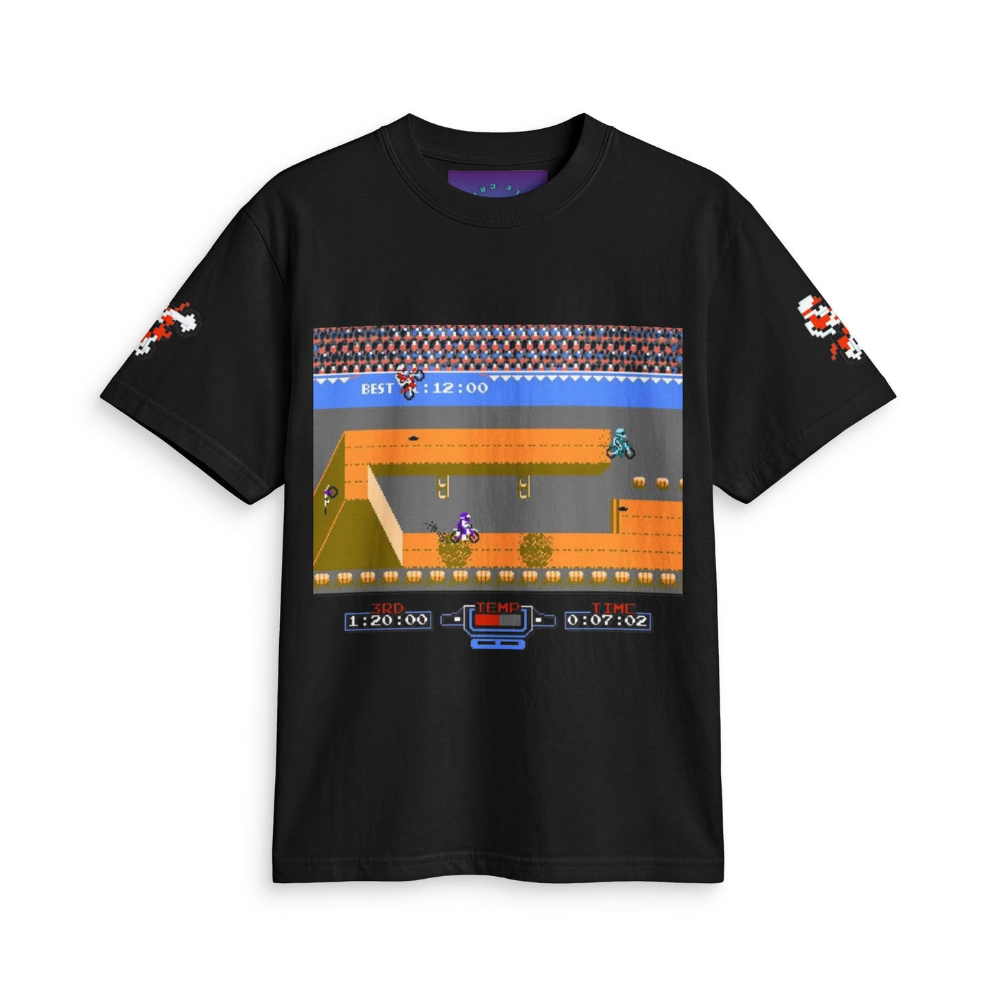 Unisex Active T Shirt "Excitebike"