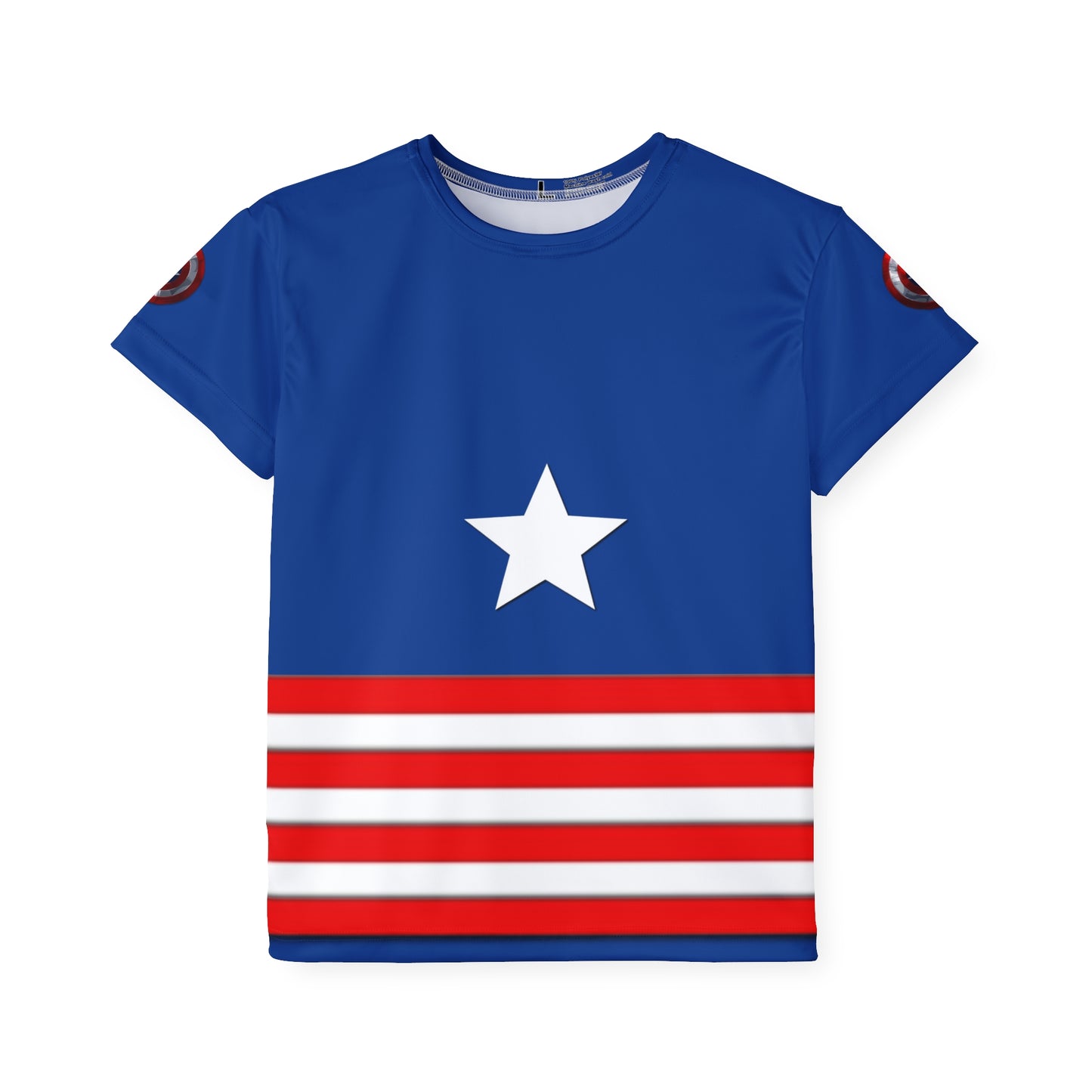 Kids Custom Sports Jersey – Captain America