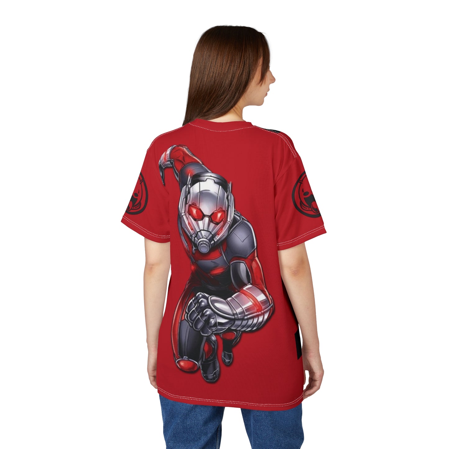 Unisex Cut & Sew Tee (AOP) "Ant Man"