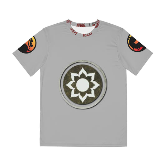 Polyester Tee White Lotus (Mortal Kombat)